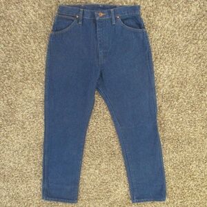 Wrangler Jeans Women's‎ 11 Dark Wash Cowboy Cut Slim Fit Western Denim